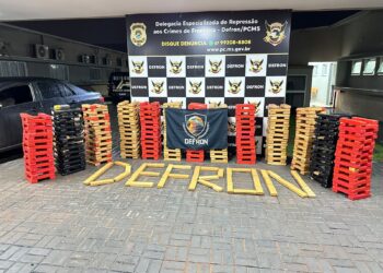 DEFRON apreende 703Kg de maconha em Ponta Porã durante Operação Protetor