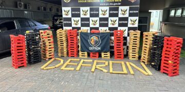 DEFRON apreende 703Kg de maconha em Ponta Porã durante Operação Protetor