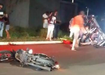 Motociclista m*rre após ser atropelada por caminhonete em Ponta Porã