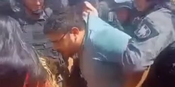 Vídeo: Indígenas que protestam por água potável em Dourados entram em conflito com o Choque