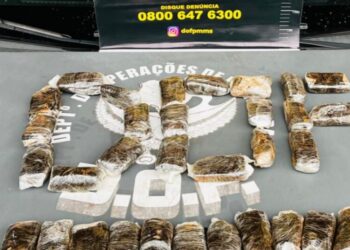 Homem é preso pelo DOF com 5 kg de haxixe em moto na fronteira