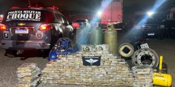 Mulher é presa com 237 kg de cocaína em Campo Grande