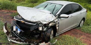 Acidente na BR-376 em Nova Andradina deixa uma vítima fatal e seis feridos