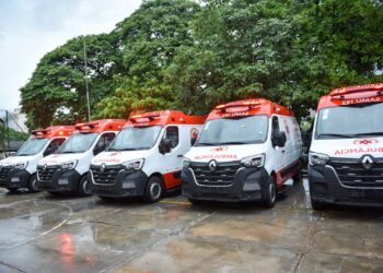 Governo Federal fortalece o SAMU em Campo Grande com seis novas ambulâncias