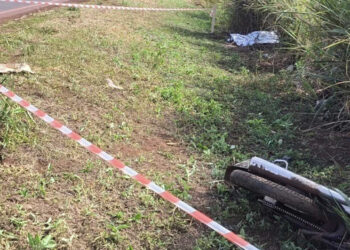 De moto, mulher morre atropelada por caminhonete na BR-163 em MS