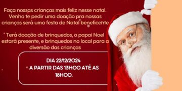 Natal solidário no Bairro União arrecada doações para dia de brincadeiras e solidariedade 