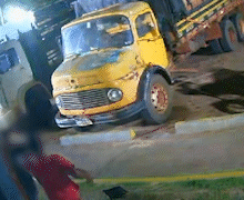 Vídeo: preso homem que matou outro a golpes de faca em posto de combustíveis em MS