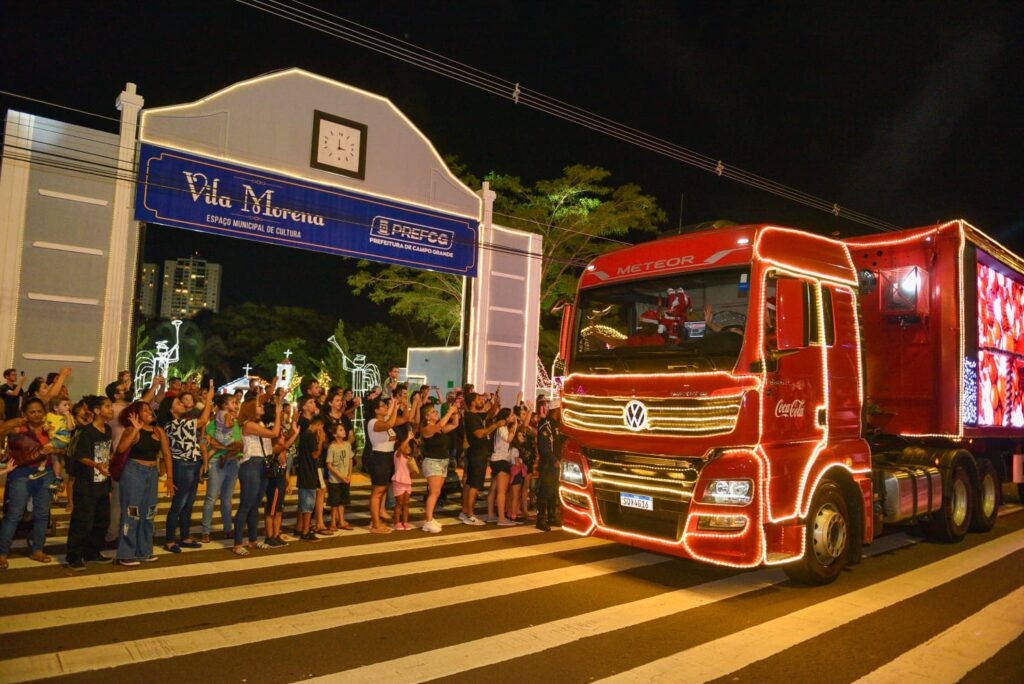Cidade do Natal reabre hoje com atrações e passagem da Caravana da Coca-Cola Cidade do Natal reabre hoje com atrações e passagem da Caravana da Coca-Cola