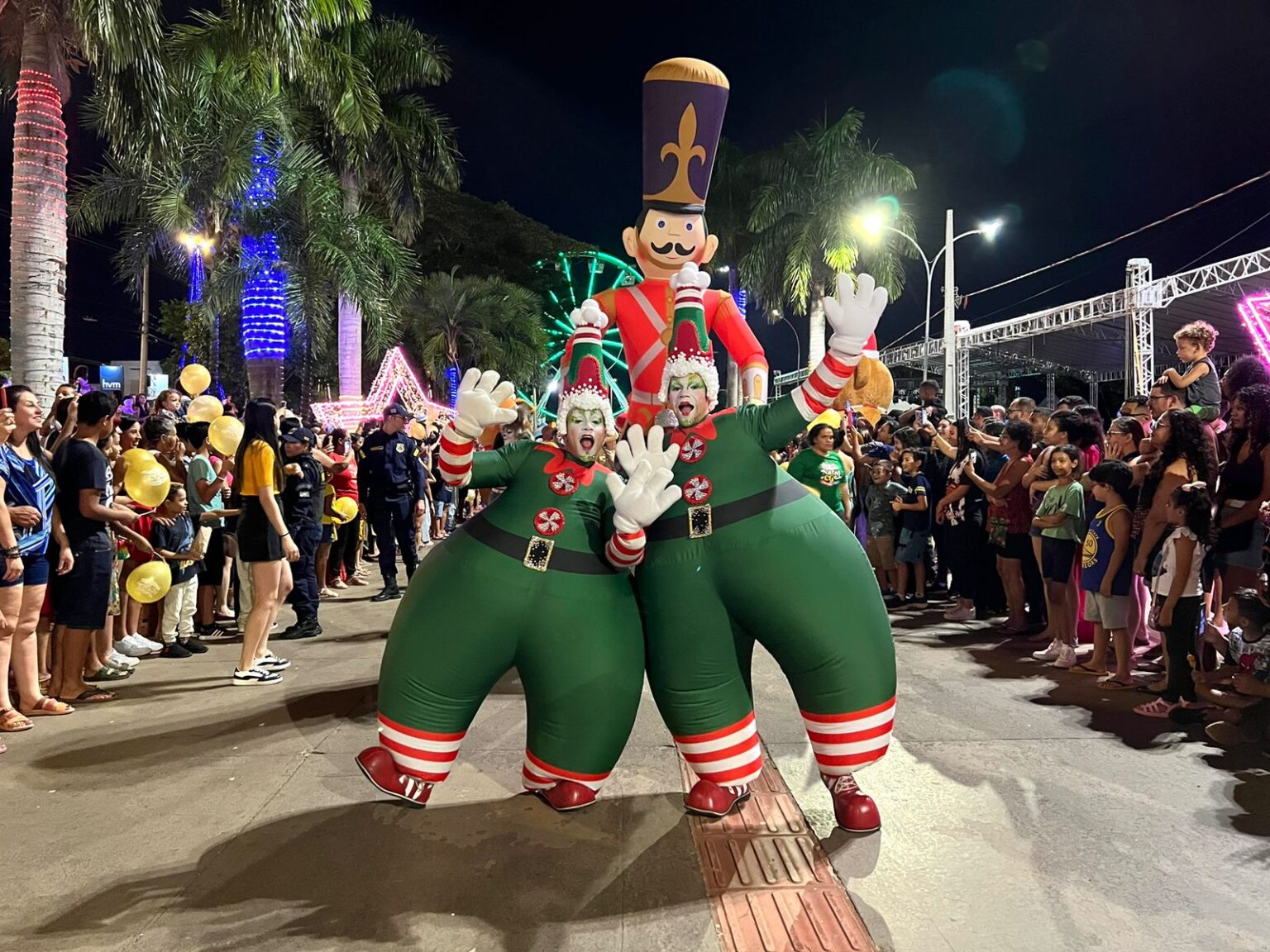 Cidade do Natal inaugura neste sábado com  show do Patati e Patatá e família Rena