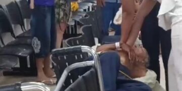 Vídeo: idoso morre esperando atendimento no HRMS 
