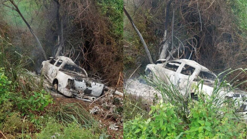 Menino de 8 anos morre em acidente na BR-262 e pai entra em desespero