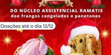 Ceia Solidária: Núcleo assistencial Ramatis inicia campanha de Natal no Jardim Noroeste