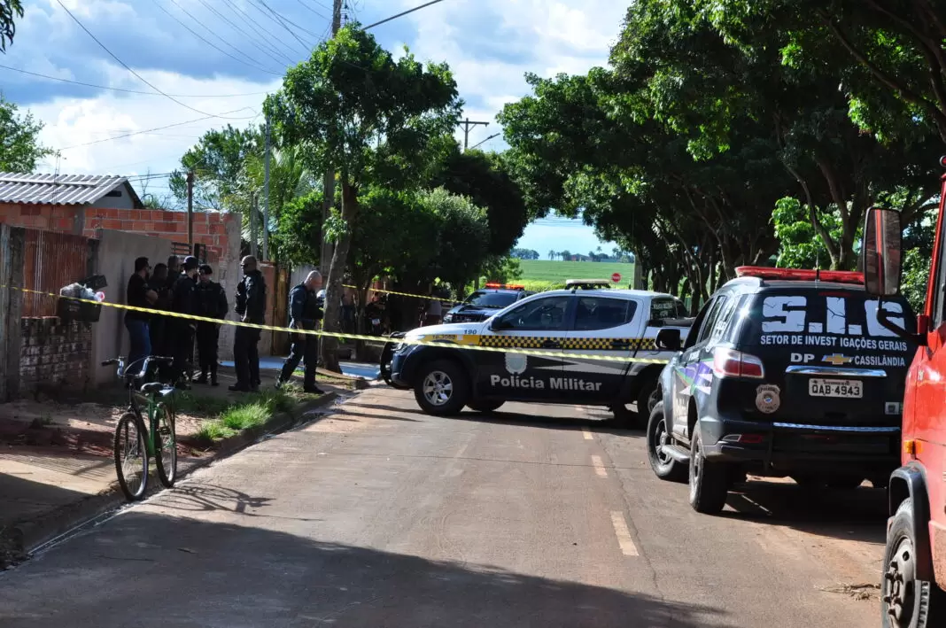 Homem morre em confronto com a polícia militar em Chapadão do Sul