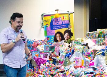 Caixa encantada: Governo de MS entrega brinquedos arrecadados para campanha natalina