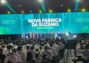 Em MS, Lula participa de inauguração de fábrica de celulose da Suzano