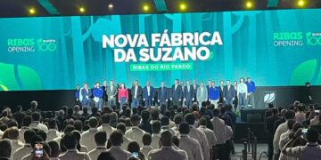 Em MS, Lula participa de inauguração de fábrica de celulose da Suzano