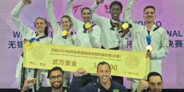Brasil é bicampeão por equipes na Copa do Mundo de taekwondo na China