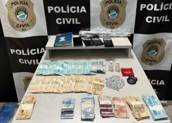 Operação policial em Eldorado prende três suspeitos de tráfico de drogas