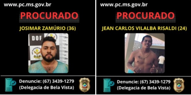 Assaltantes de caminhonetes que mataram adolescente ganham cartaz de procurados em MS