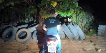 Moto furtada é recuperada pela polícia em Mundo Novo