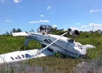 Vítimas de acidente aéreo no Pantanal são resgatados