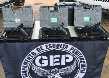 Polícia Penal do MS recebe novos armamentos e reforça segurança pública