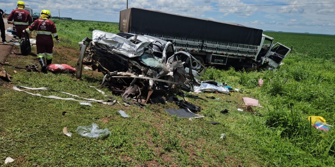 Casal e criança morrem em acidente na BR-163 em MS