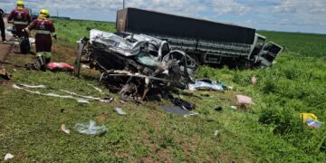 Casal e criança morrem em acidente na BR-163 em MS