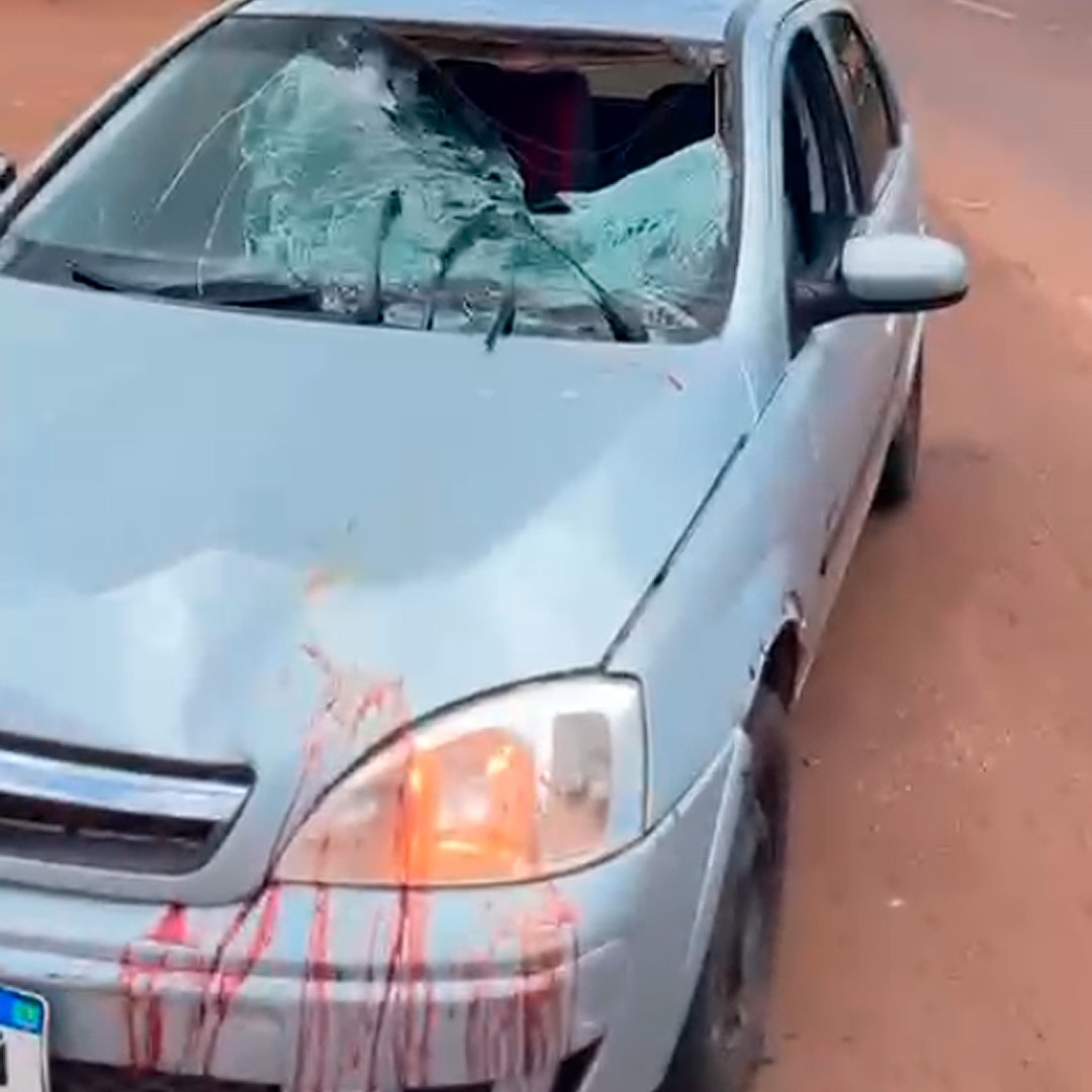 Idoso morre depois de ser atropelado por carro em Sidrolândia