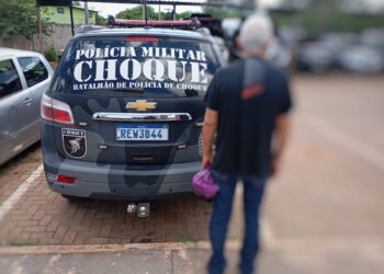 Idoso furta corrente, bota no prego e acaba preso na Capital 