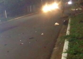 Motociclista morre após ser atropelado por outra moto na Avenida Gunter Hans