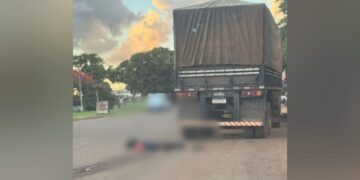 Motociclista m*rre após ser arrastado em acidente no núcleo industrial