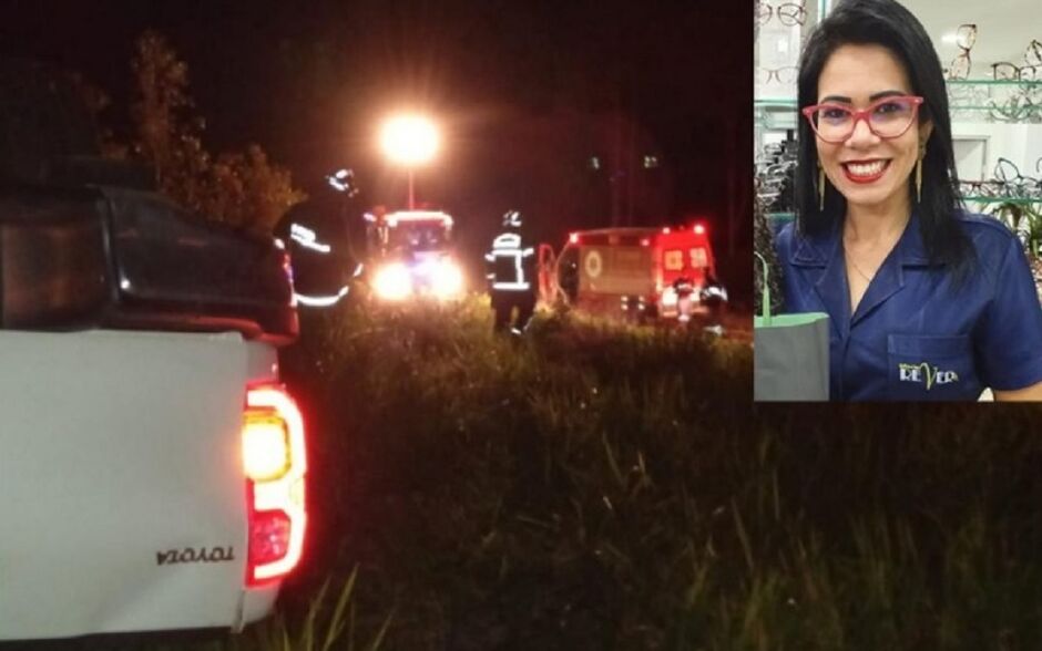 Empresária de Três Lagoas Morre em Acidente na  PR-463