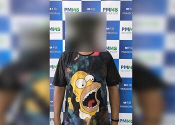 Homem é preso após invadir residência em Campo Grande