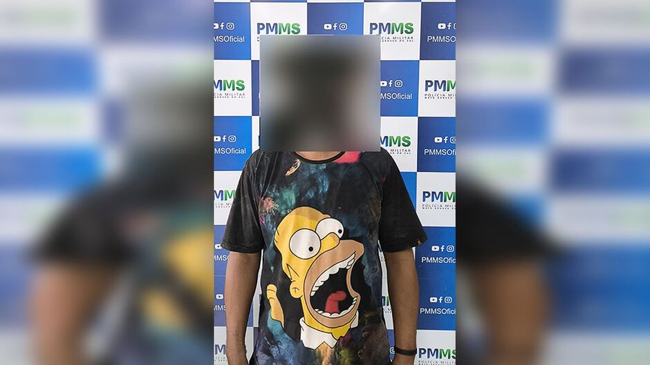 Homem é preso após invadir residência em Campo Grande