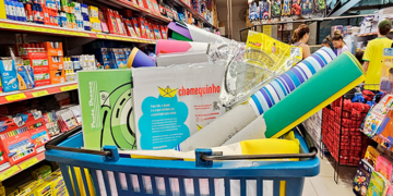 Variação de preços de materiais escolares em Campo Grande: fita crepe apresenta diferença de até 546%