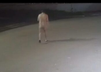 Vídeo: alma pelada e flagrada ‘vagando’ próximo a cemitério em Sidrolândia 