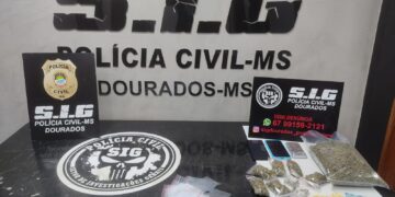 Prisão em flagrante em Dourados: Suspeito de tráfico de drogas é detido no Jardim Pantanal