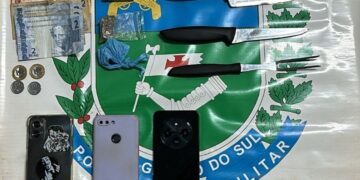 Polícia prende jovem e menor em flagrante no bairro Piraveve, em Ivinhema