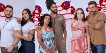 Primeiro paredão do BBB25: Três duplas se enfrentam na disputa para permanecer na casa