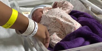 Primeira bebê de 2025 em Campo Grande chegou às 0h09