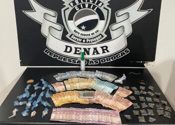 Traficante é preso em flagrante durante Operação Policial no Bairro Nhanhá