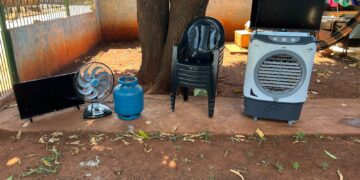 De televisores a botijão de gás, receptador é preso e itens são recuperados em Sidrolândia