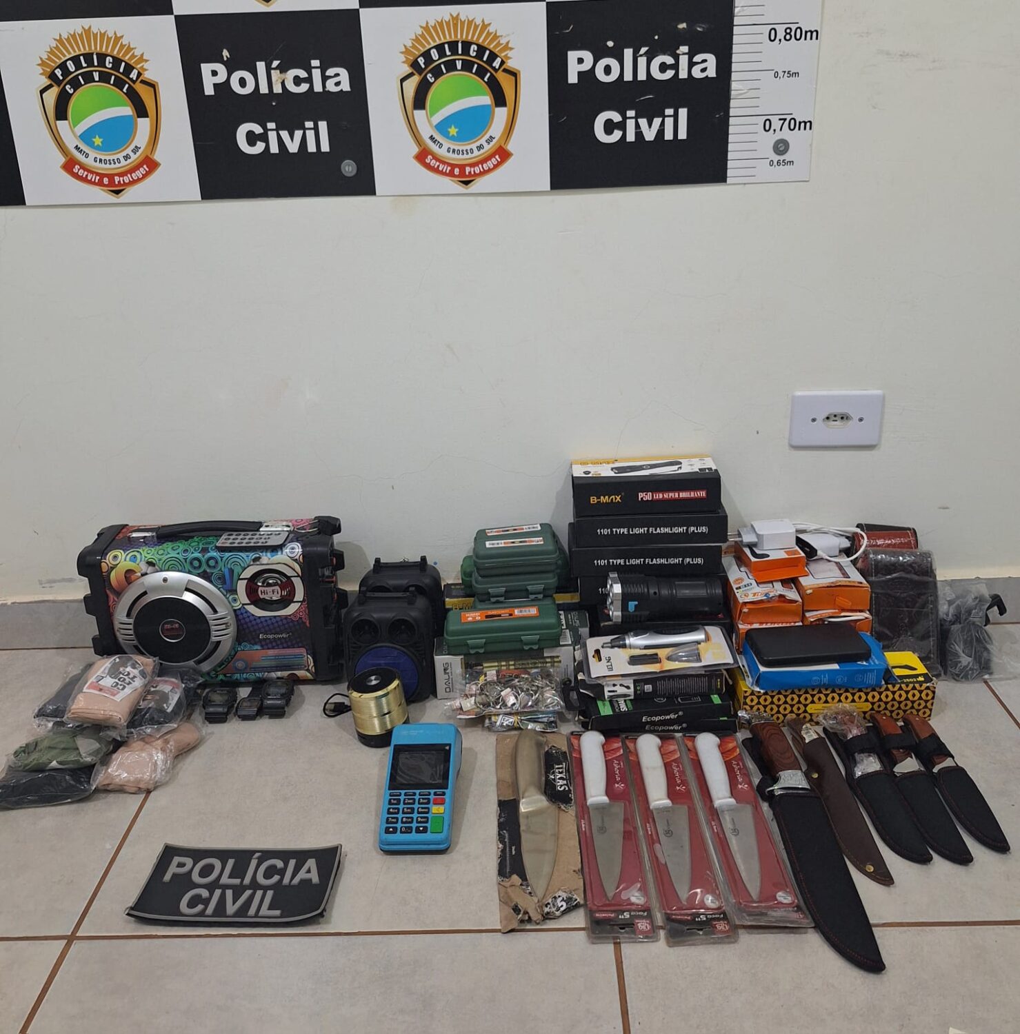 Polícia Civil prende autor de furto em flagrante no pátio de posto de combustíveis em Paraíso das Águas