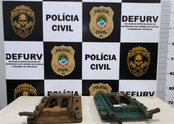 DEFURV recupera módulos de caminhões furtados em Campo Grande