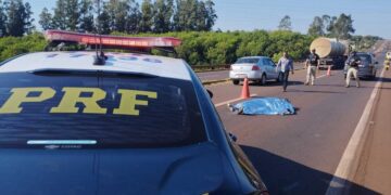 Motociclista morre em acidente na BR-163 em Dourados