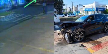 Agrônomo é preso em flagrante após acidente com motociclista em Campo Grande