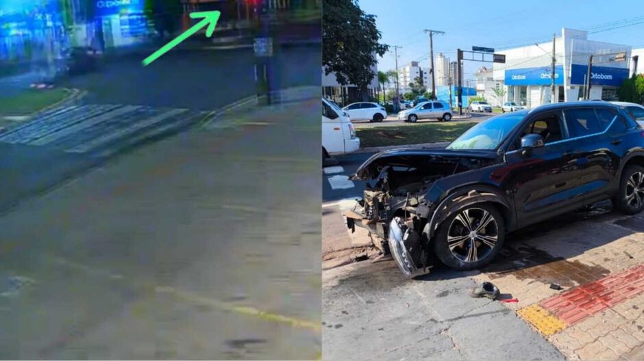 Agrônomo é preso em flagrante após acidente com motociclista em Campo Grande