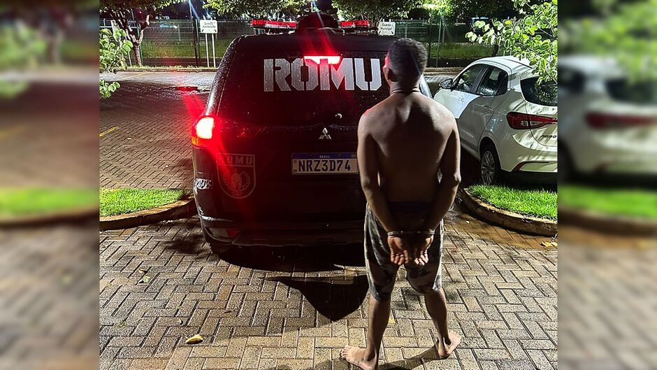 Homem é preso após tentar agredir duas mulheres em Campo Grande