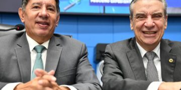 Gerson Claro e Paulo Corrêa solicitam pavimentação da MS-289, entre Amambai e Juti